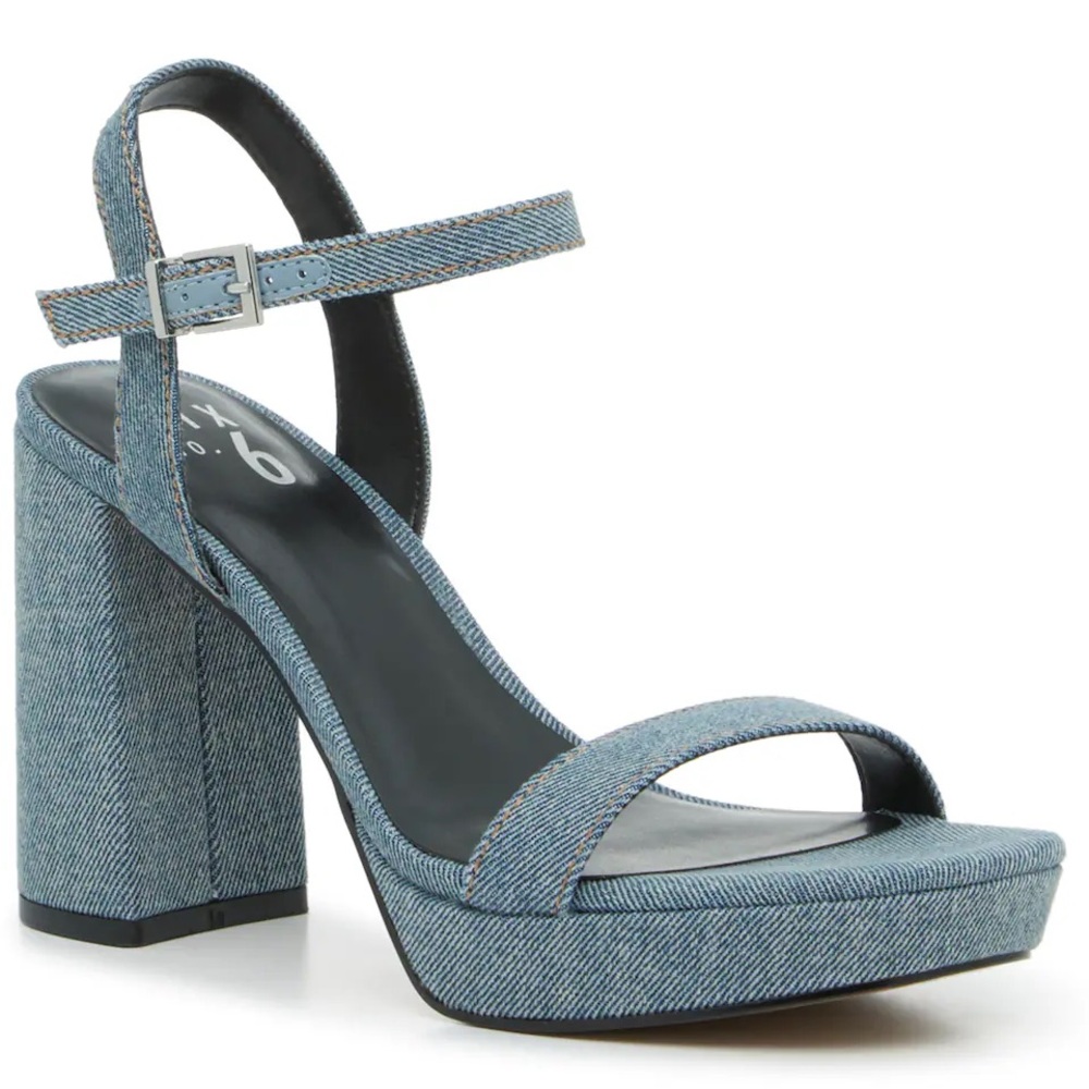 Mix No. 6 Blue Heels - Stunning and Stylish!